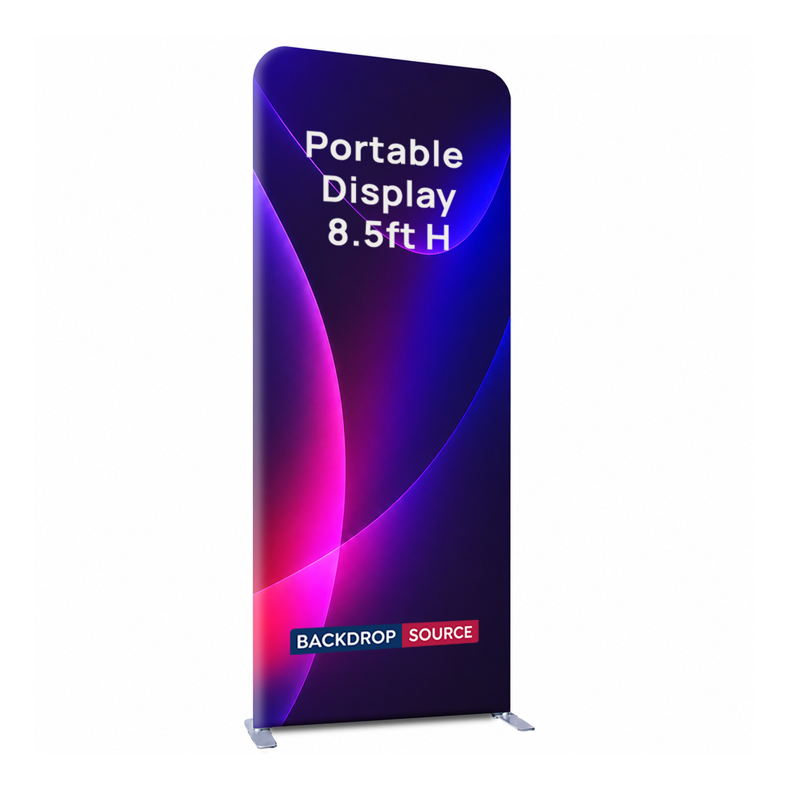 Portable 8.5ft High Fabric Exhibit Display
