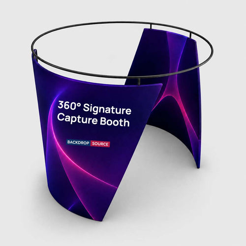 Stand espositivo stampato personalizzato a 360°