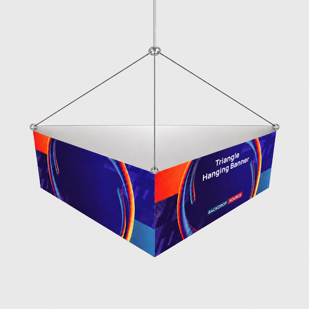 SkyTube Triangle Hanging Banner