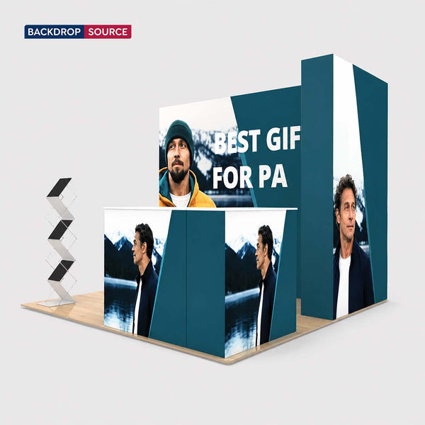 Display Espositivo Portatile 3m x 3m - Modello 42