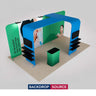 Espositore Portatile 3m x 6m - Modello 11