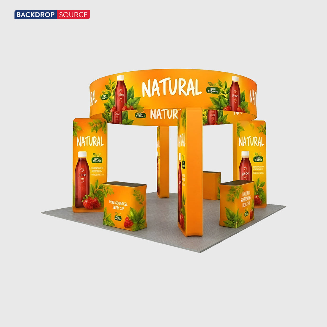 Kit Modulari per Stand 6m x 6m - Modello 22