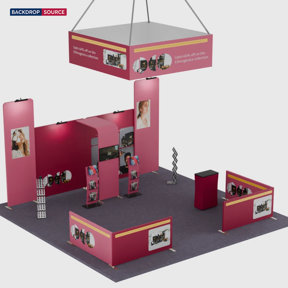 Stand modulari 6m x 6m - Modello 07
