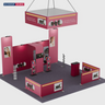 Stand modulari 6m x 6m - Modello 07