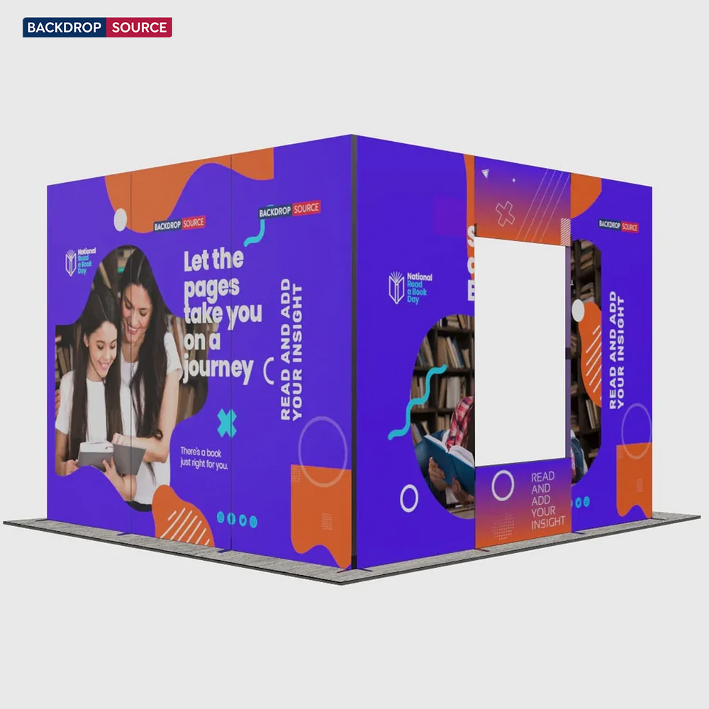Foldable SEG  Exhibition Display - Model 12
