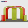Kit Stand Modulari 6m x 6m - Modello 05