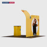 Espositore Portatile 3m x 3m - Modello 6