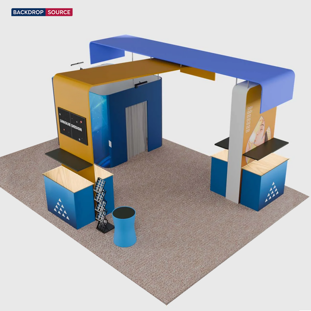 Kit stand modulare 6m x 6m - Modello 12