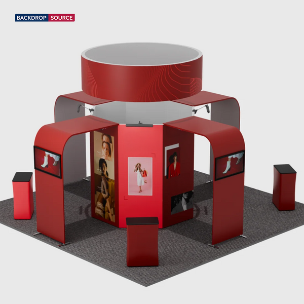 Kit stand modulari 20 piedi x 20 piedi - Modello 06