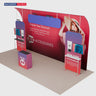 Portable Exhibit Display 6m x 3m - Model 15