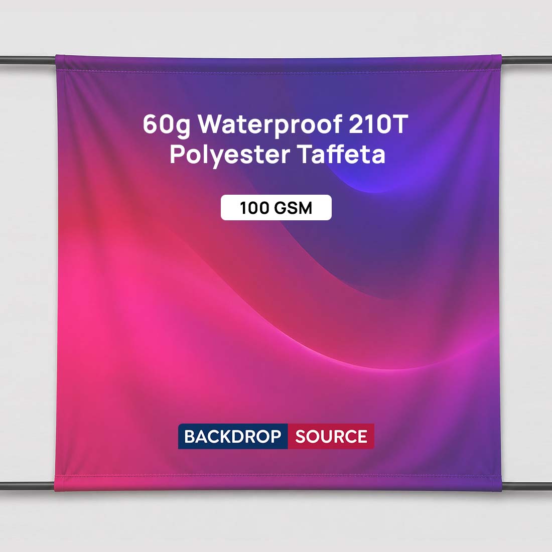 Ultra Sheer Fabric Backdrop Printing