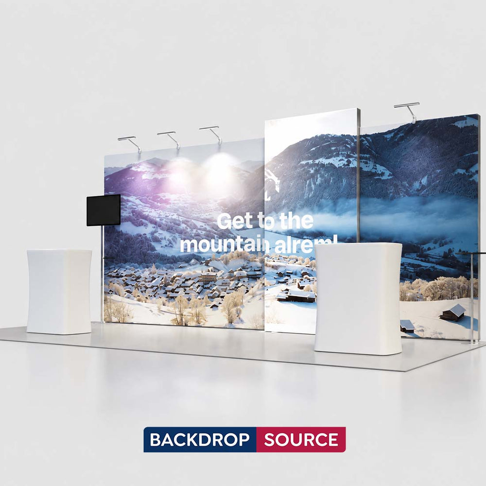 3m x 6m Modular Exhibition Display Kit – Model 4