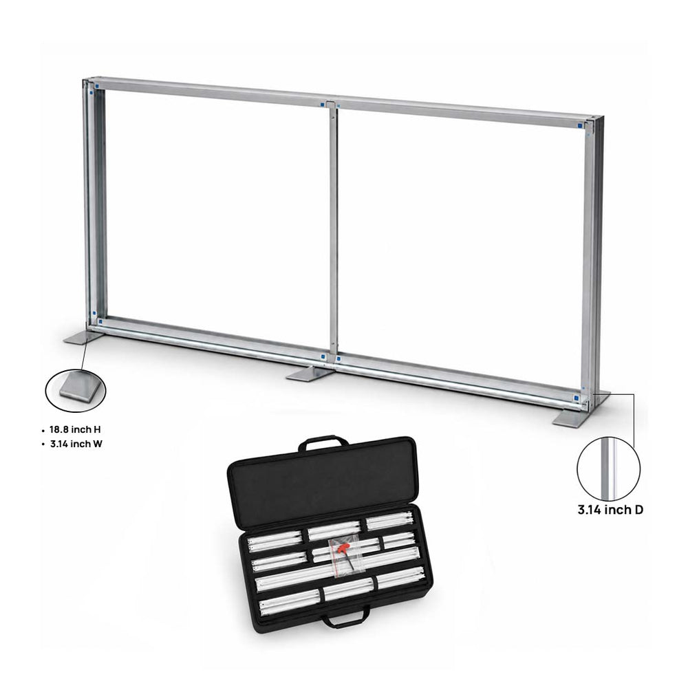 SEG Fabric Media Wall - 13ft W x 8.2ft H