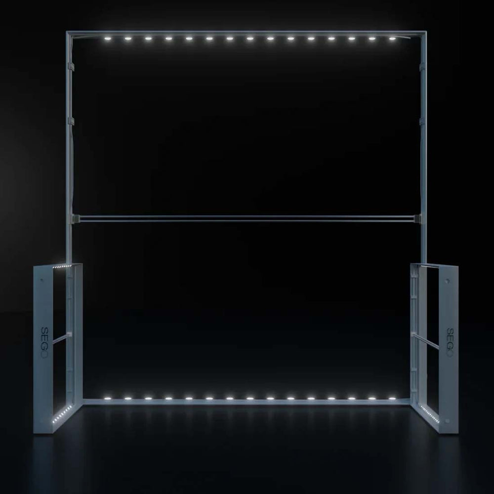 SEGO Backlit Booth 10ft x 10ft - Model 3
