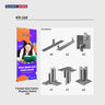 Display espositivo pieghevole SEG - Modello 15