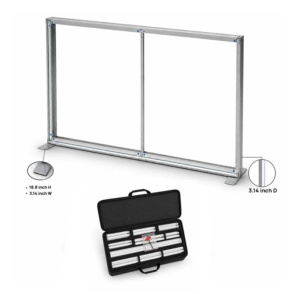 SEG Fabric Media Wall - 9.8ft Wide
