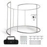 Stand espositivo personalizzato stampato a 360° con luci LED