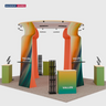 Kit Modulare per Stand 6m x 6m - Modello 13