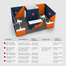 Modular Booth Kits 9m x 6m - Model 6
