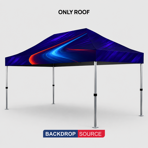 Tenda a baldacchino in tessuto resistente – (4,5 m L x 3 m A)