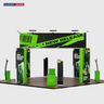 Kit stand modulare 6m x 6m - Modello 11