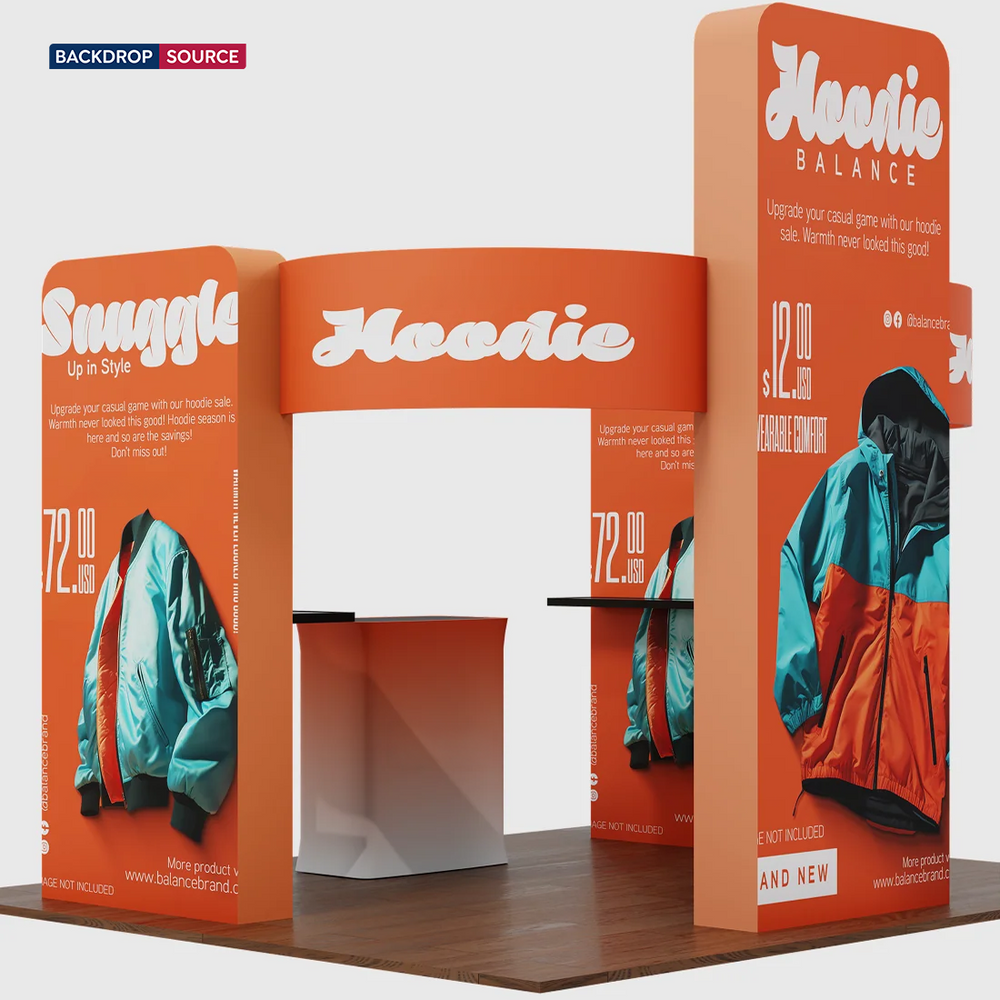 Kit Stand Modulari 6m x 6m - Modello 15