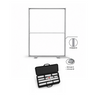 SEG Fabric Media Wall - 4ft W x 6.5ft H