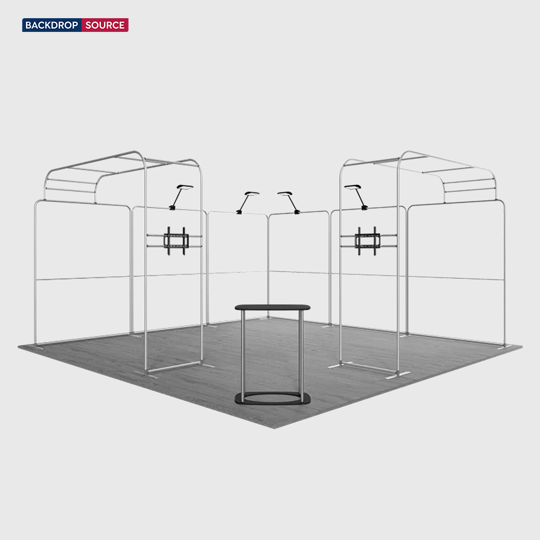 Kit Stand Modulari 6m x 6m - Modello 19