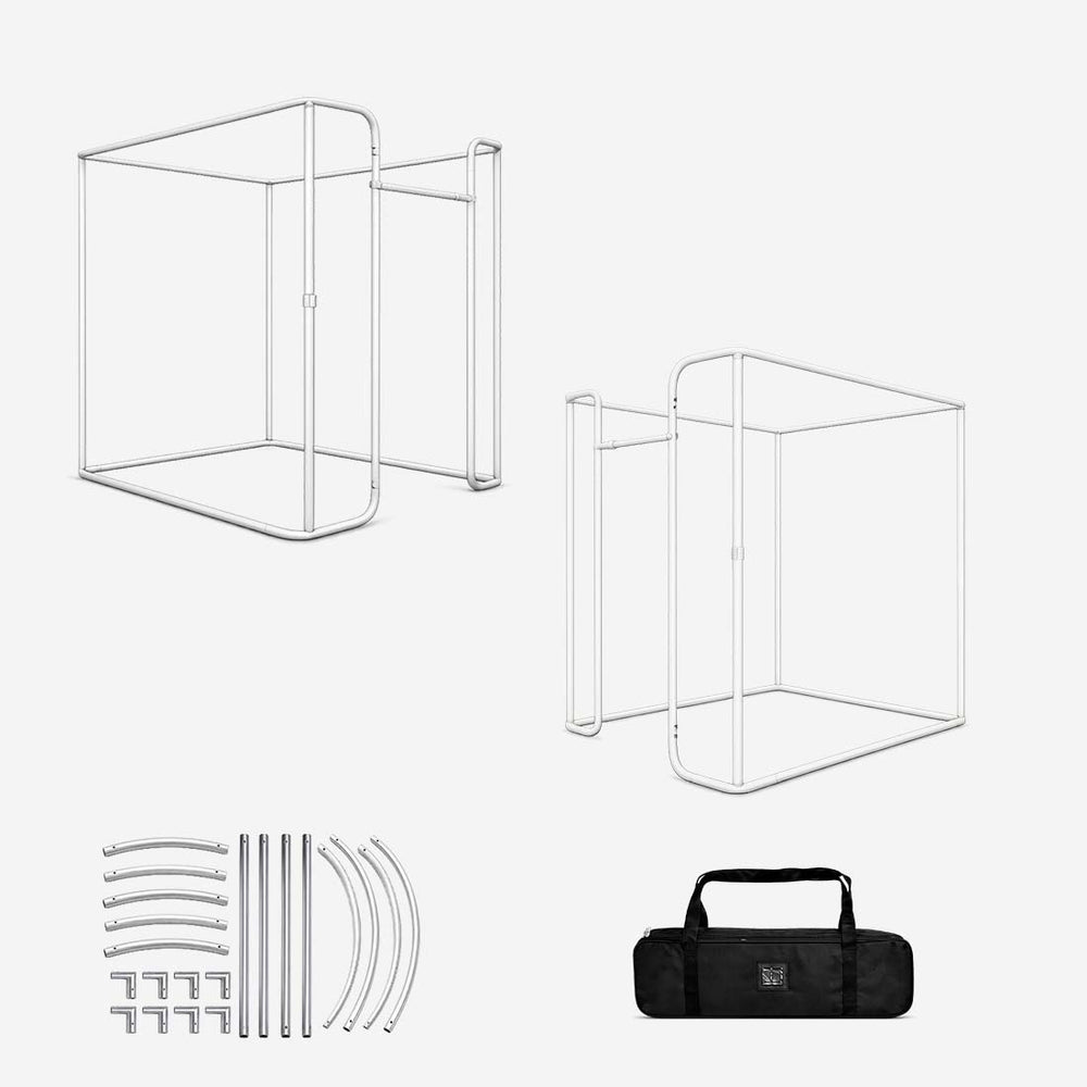 Cubo Tenda - Cabina Fotografica con Porta Completa