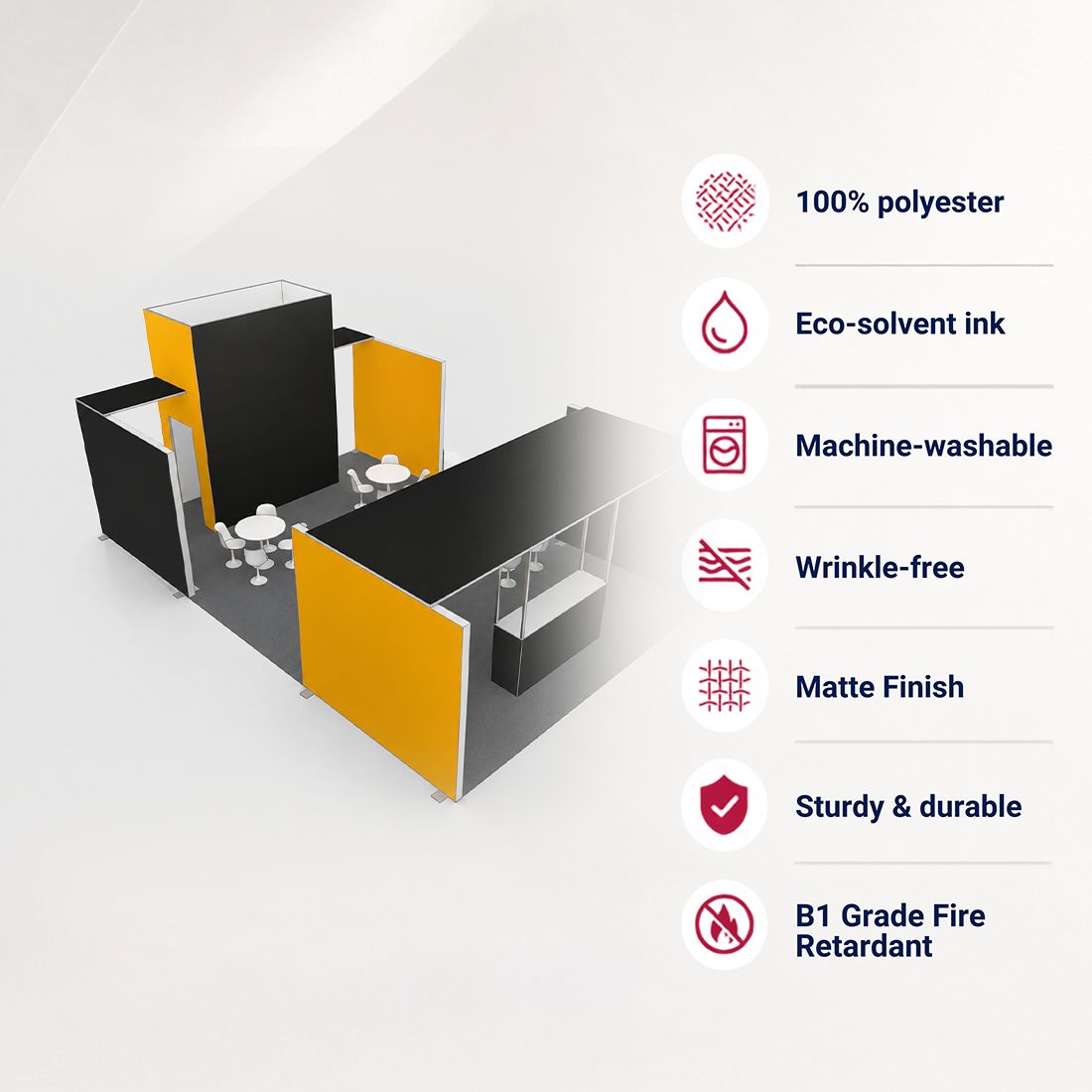 Modular Booth Kits 9m x 6m - Model 10