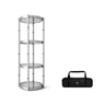 Exhibition Display Showcase with 4-Layer Shelves