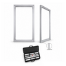 Wall-Mounted SEG Fabric display - 2.4" Depth