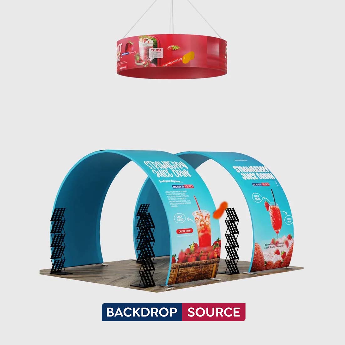 Espositore Portatile 3m x 6m - Modello 9