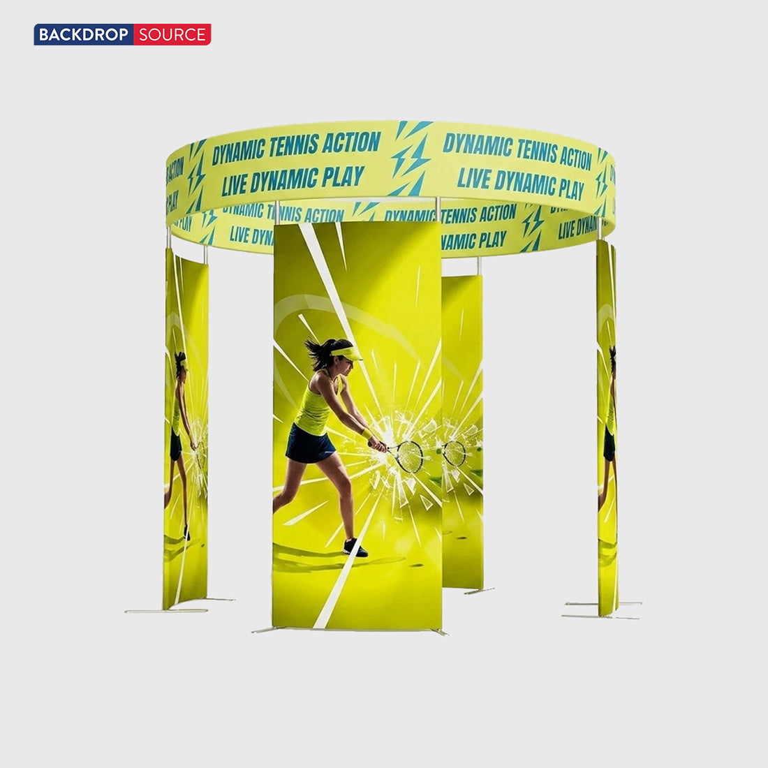Kit stand modulare 6m x 6m - Modello 21