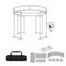 360 View 4 Panel Photo booth Enclosure