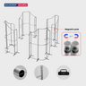 Stand Espositivo Magnetico in Tessuto - Modello 5 (6m x 6m)