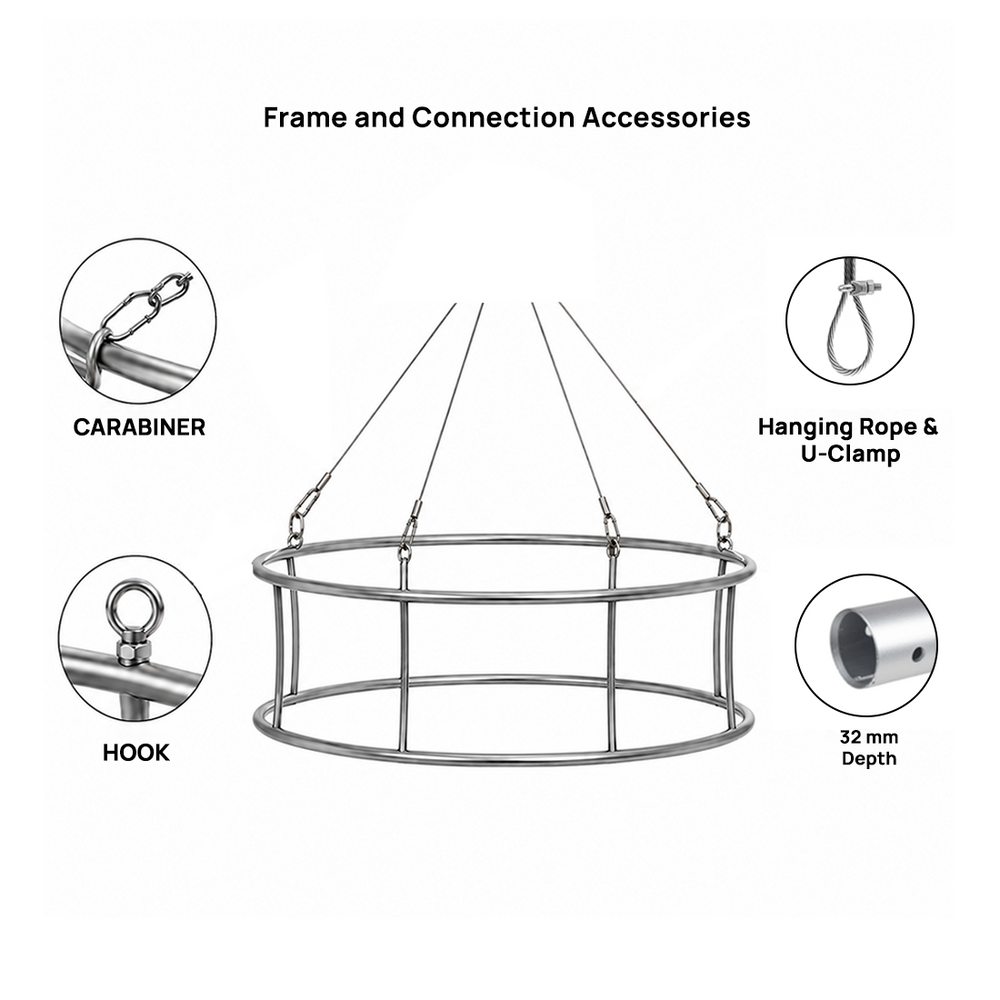 Sky Tube Circle Hanging Banner