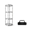Exhibition Display Showcase with 4-Layer Shelves