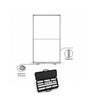 SEG Fabric Media Wall - 3.3ft W x 6.5ft H