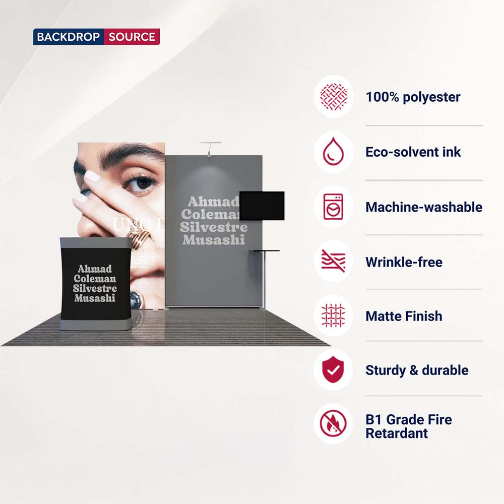 Stand espositivo Premier 3m x 3m - Modello 4