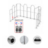 Espositore magnetico in tessuto per stand - Modello 3 (6m x 6m)