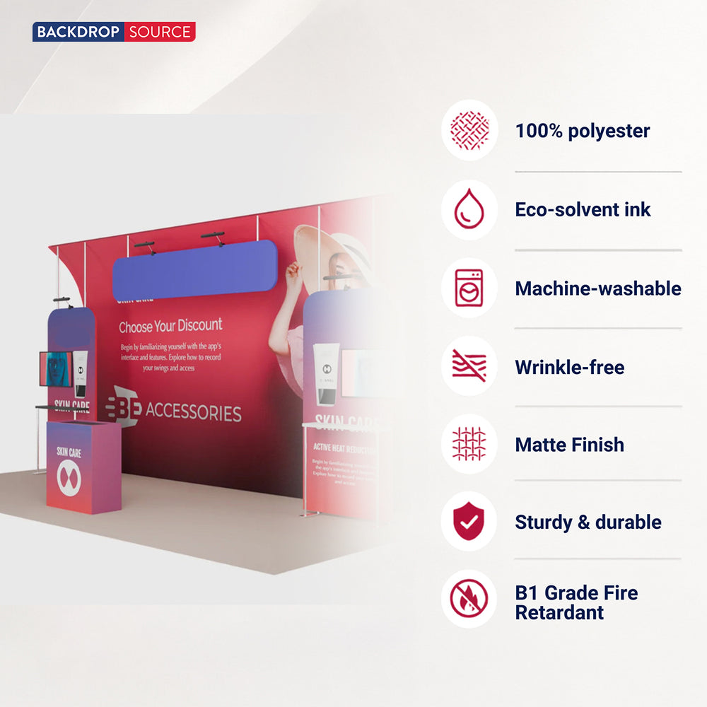 Portable Exhibit Display 6m x 3m - Model 15