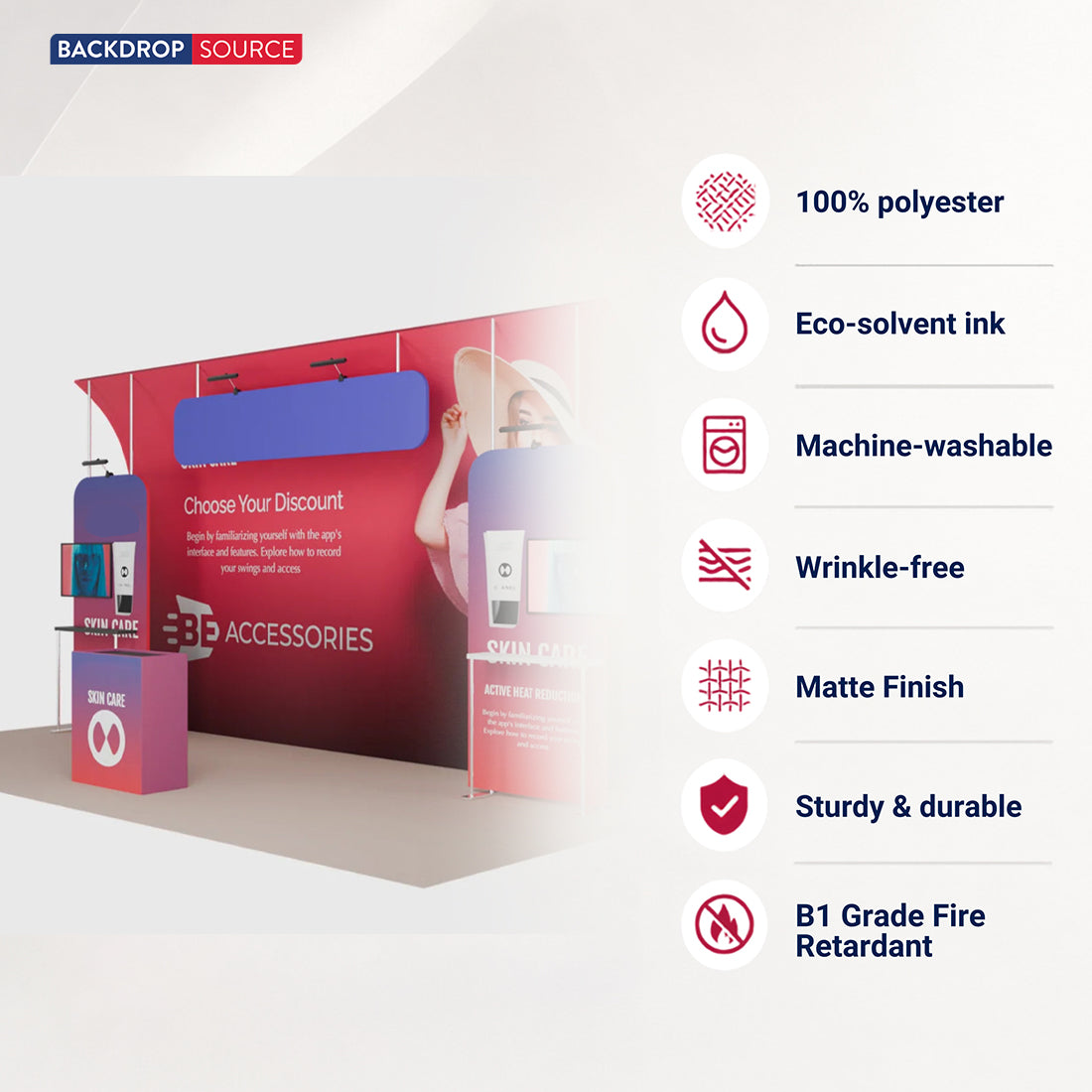 Portable Exhibit Display 6m x 3m - Model 15