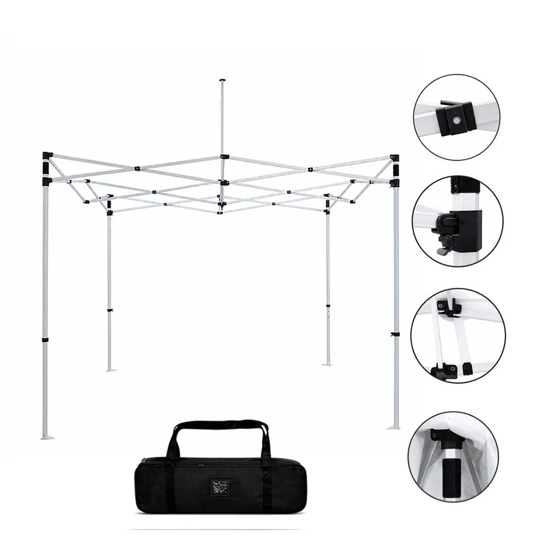 Tenda a baldacchino in tessuto resistente – (6m L x 3m H)
