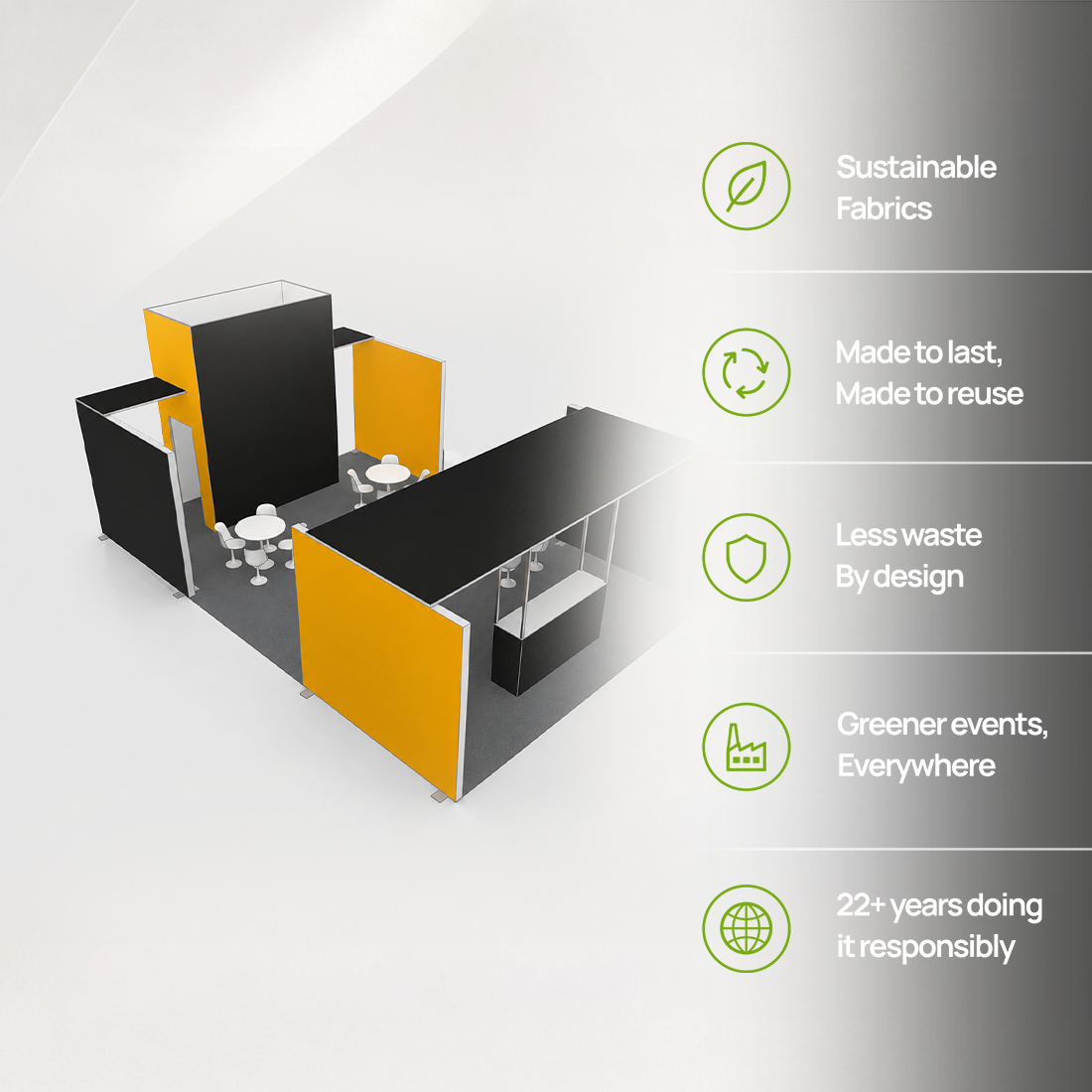 Modular Booth Kits 9m x 6m - Model 10