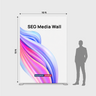 SEG Over Size Fabric Display - 13ft H