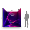 Custom Tension Fabric U-Shape Booth Backdrop