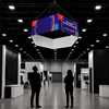 Banner sospeso Sky Tube Hexagon