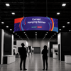 Curved Hanging Banner