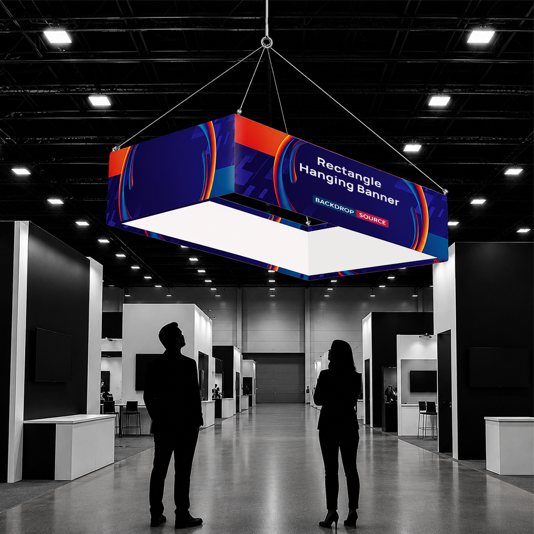 Banner appeso rettangolare Sky Tube